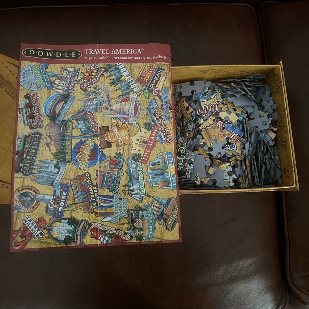 Dowdle Jigsaw Puzzle- Travel America
